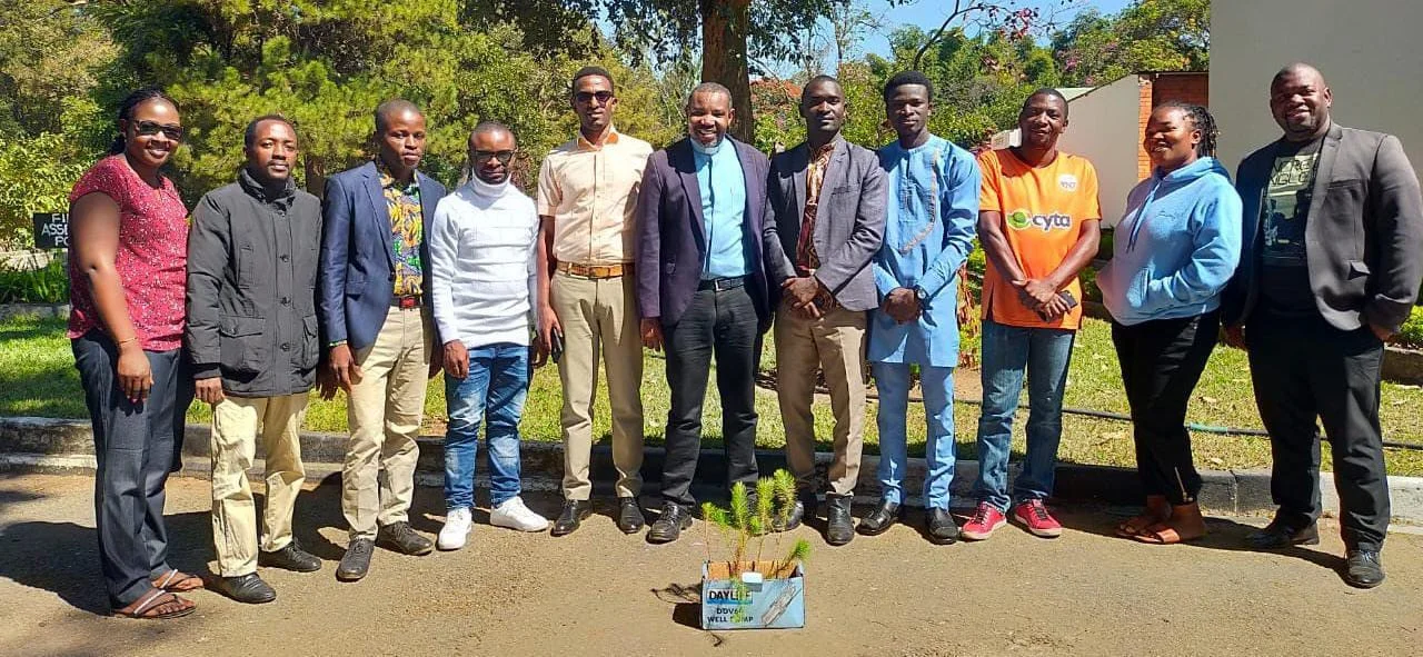 Group photo of the students 